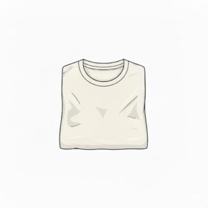 folded t shirt