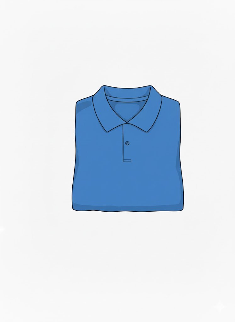 Folded Polo T-shirt folded polo t shirt